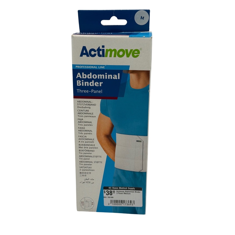 Actimove‎ Professional Line Abdominal Binder Three Panel Medium Size